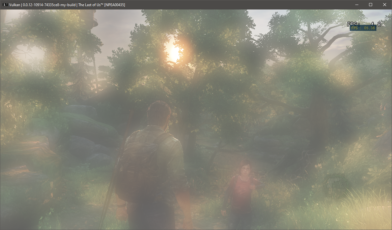 RPCS3 Emulator, The Last of Us