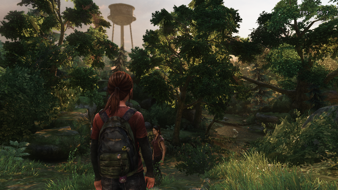 Trying out now The Last of Us on RPCS3! game usually gets from 25